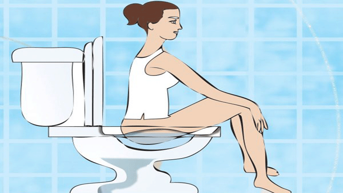 عکس نحوه نشستن در لگن آب گرم یا حمام سیتز