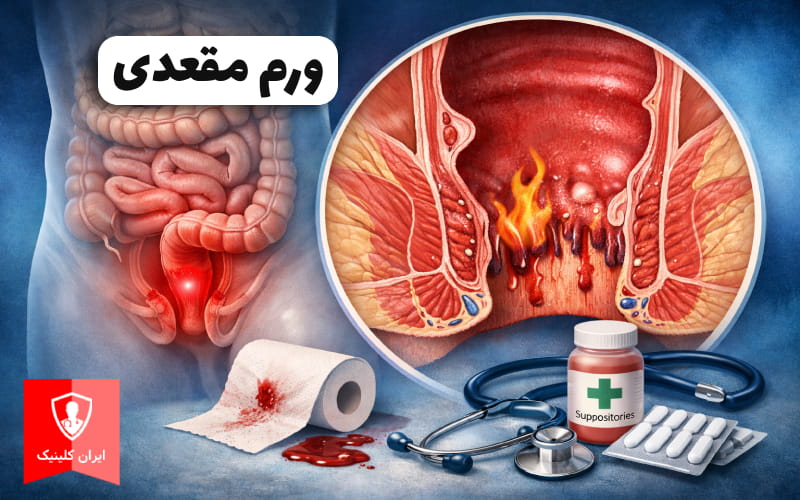 عکس ورم یا التهاب مقعد